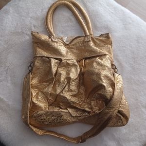 Large Gold Bag